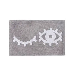 Wink Bath Mat- Grey - Shop Boutique Wonderland - Grey Bath Mats For Bathroom