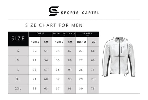 Windbreaker Black | Jacket for Men | Sports Cartel