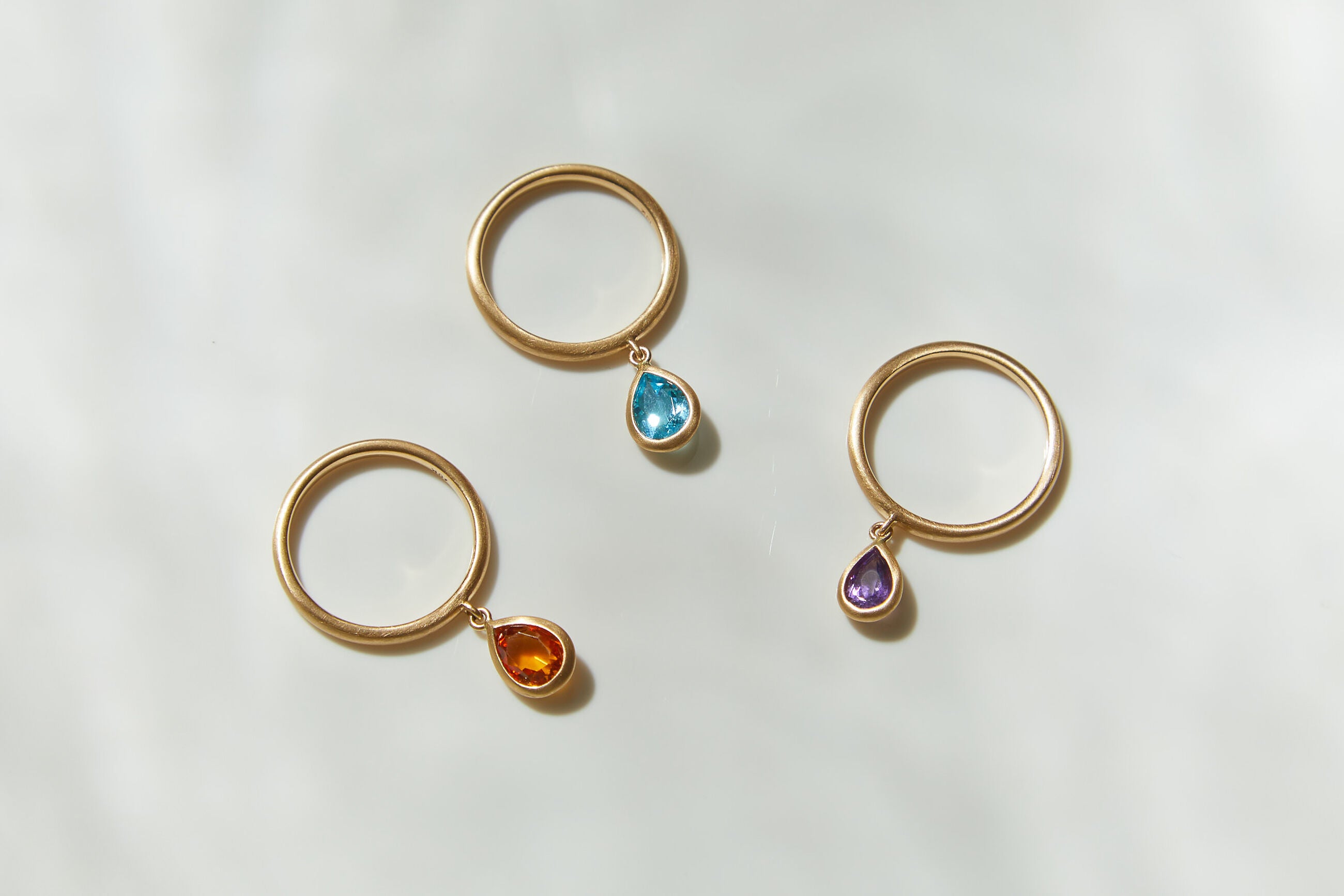 Tear drop ring – タグamethyst_ティアドロップリング – mi luna