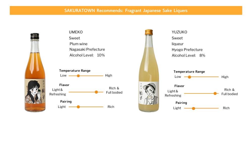 SAKURATOWN recommends : Fragrant Japan﻿ese Sake Liquers