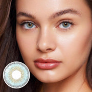 【US WAREHOUSE】Natural PowderBlue Yearly Colored Contacts