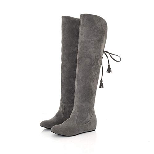 gray booties wide width