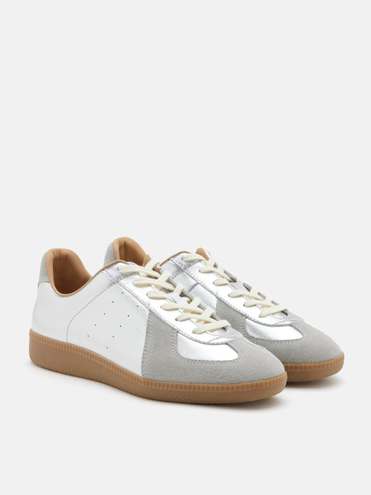 Caryn Lace Up Low Top Sneakers - PAZZION product image