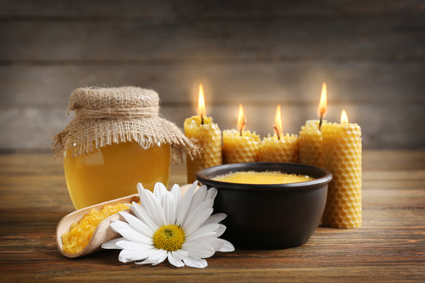 what candles are safe - Beeswax candle