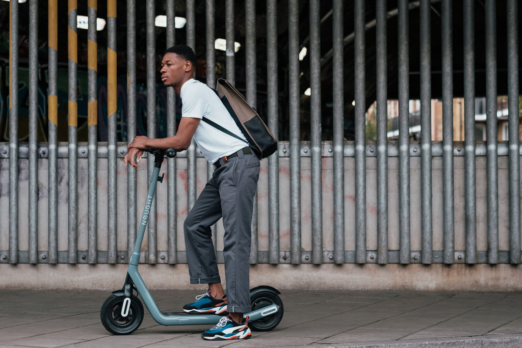 Using an electric scooter for your commute