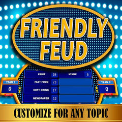 Buy Baby Family Feud Game With Fast Money Round Baby Shower Online in India  