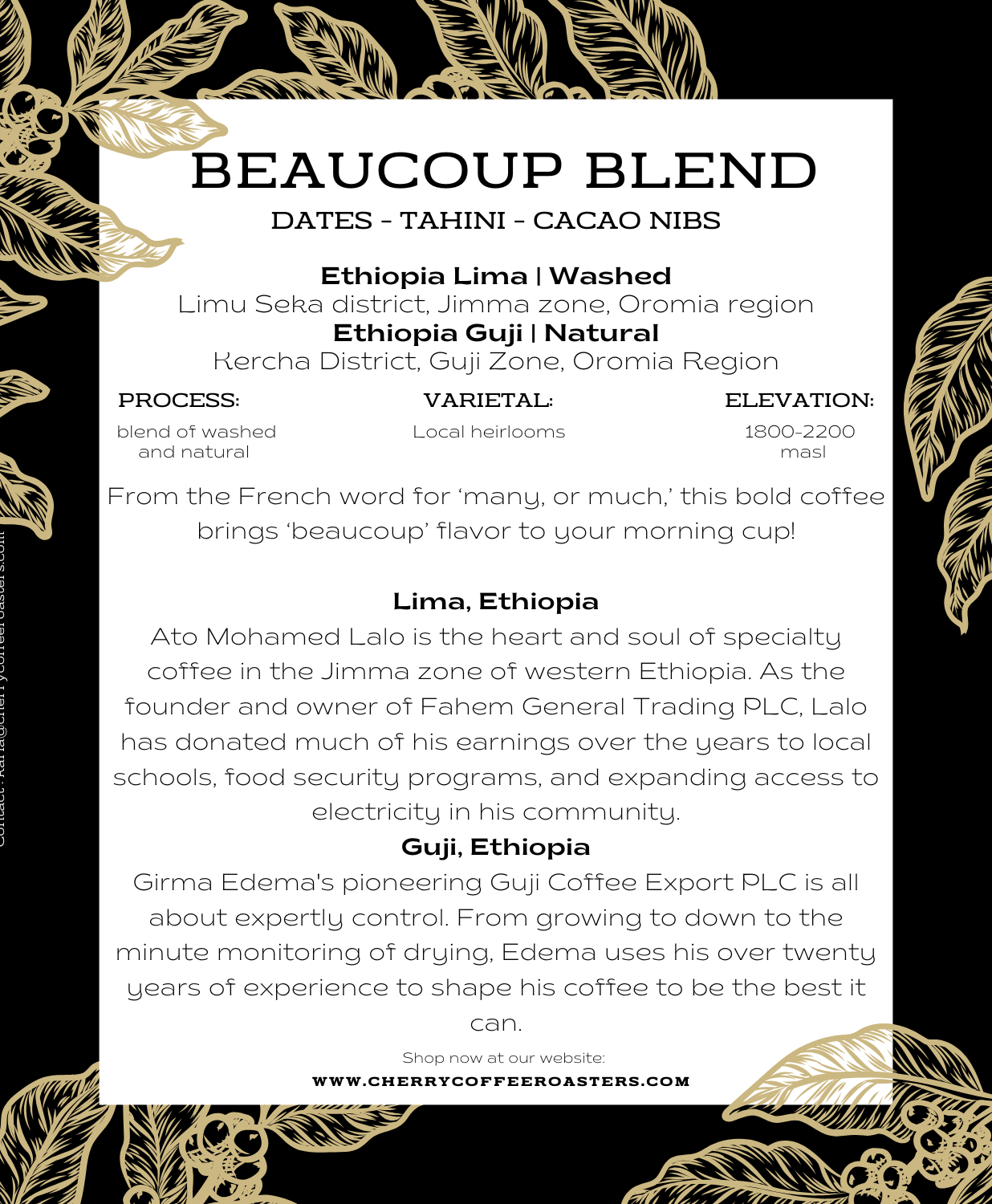 Beaucoup Blend (click for variety)