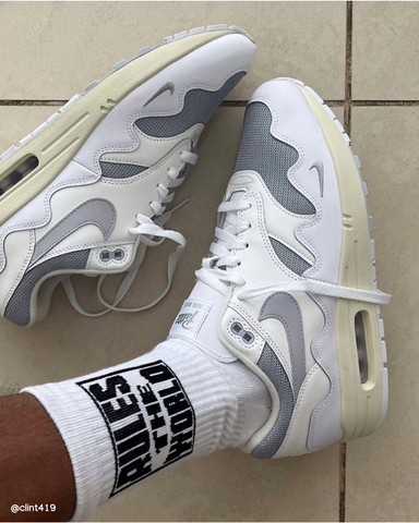 Nike Air Max 1 Wolf Grey: On-Foot Shots - The Drop Date