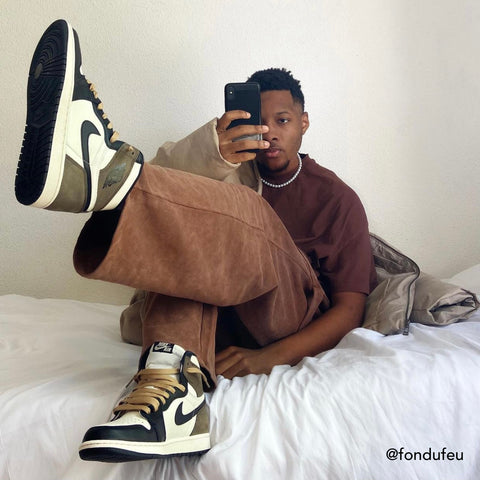 How to style Jordan 1 High Mocha @fondufeu