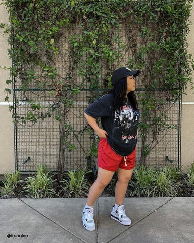 jordan 4 shorts outfit