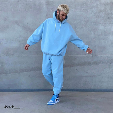 blue jordan outfits