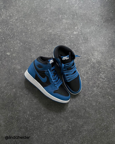 The upcoming Jordan 1 High Dark Marina Blue