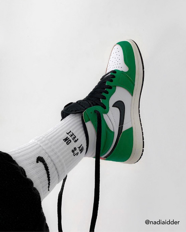 Hoe te stylen Jordan 1 High Lucky Green