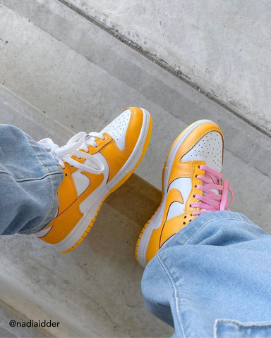 How to style dunk low laser orange @nadiaidder