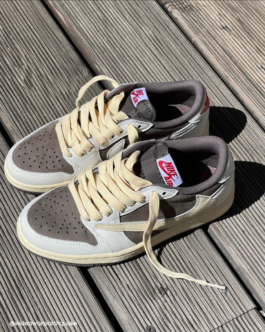 Jordan 1 Low x Travis Scott 'Reverse Mocha' closer look