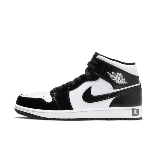 jordan air 1 mid grijs