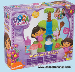 Dora the Explorer Sno-Cone will let you make your sno cones.