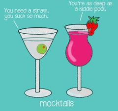 Mocktail jokes