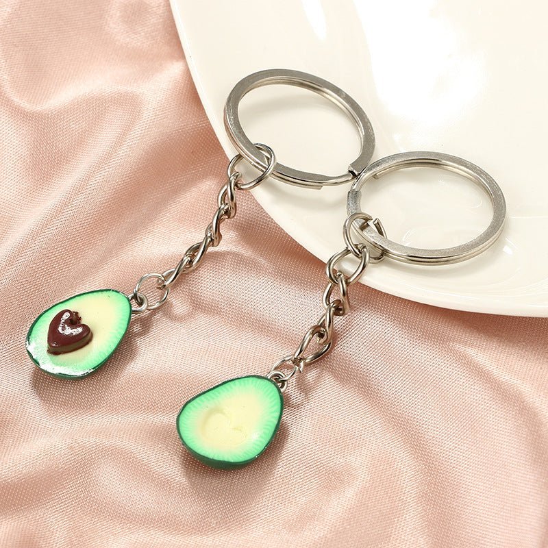 Blocs de construction Porte-clés Amour Couple Porte-clés Multi-couleur  Creative Key Chain Couple Cadeau