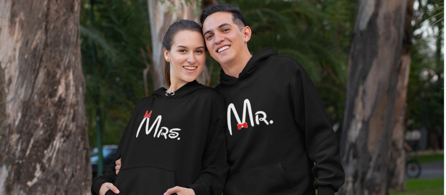 Hoodie Couple Mr et Mrs