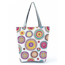 Load image into Gallery viewer, Zipper Tote Geometric Creations-Ushop17Bags
