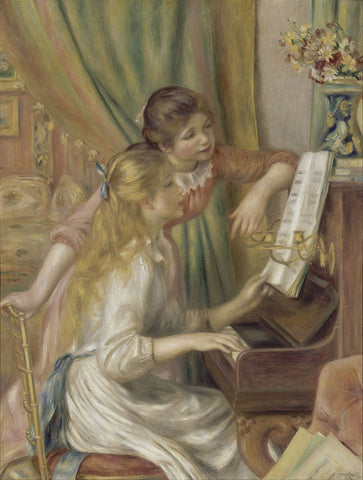 Jeunes filles au piano, 1892 renoir