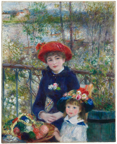 Les Deux Sœurs (Sur la terrasse), 1881