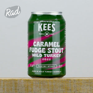 Kees Caramel Fudge Stout Wild Turkey 2022 - Radbeer