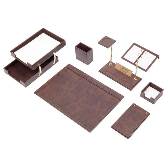 Luxury Desk Set-leather Desk Set-wood Desk Set-office Desk Accessories-organizer  Office-desk Organizer-office Accessories-desk Accessories 