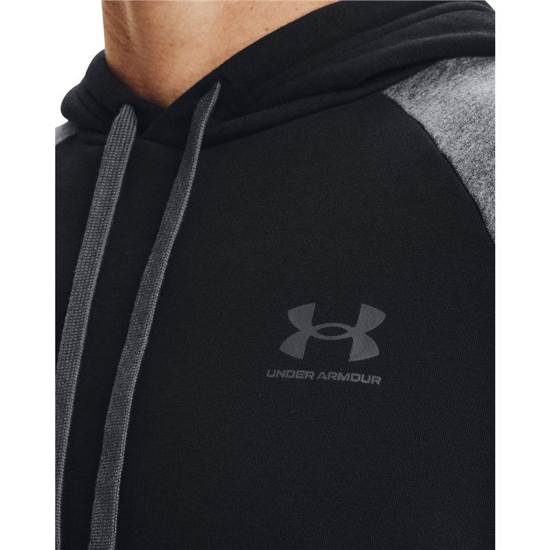 under armour rival fleece colorblock hoodie