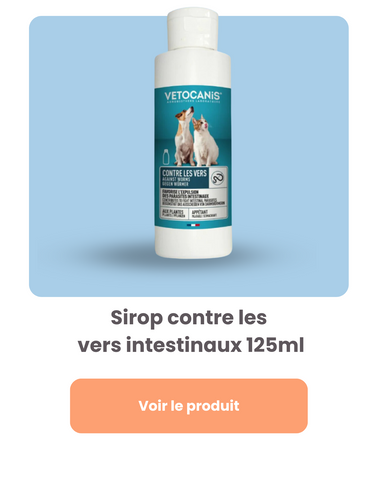 sirop contre les vers pour chien et chat