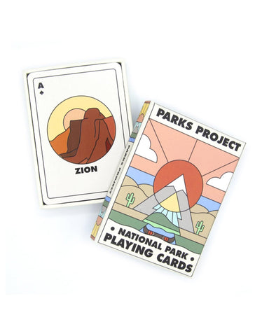 Parks Project Minimalist National Park Playing Cards