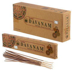 Goloka DAVANAM Incenso in bastoncini Natural Masala Organic - Stick 15 –  clorophilla-shop