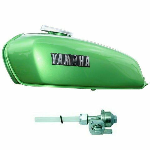 Yamaha Rx100 Rx125 Petrol Fuel Tank With Side Panel Lid Cap Tap @USG