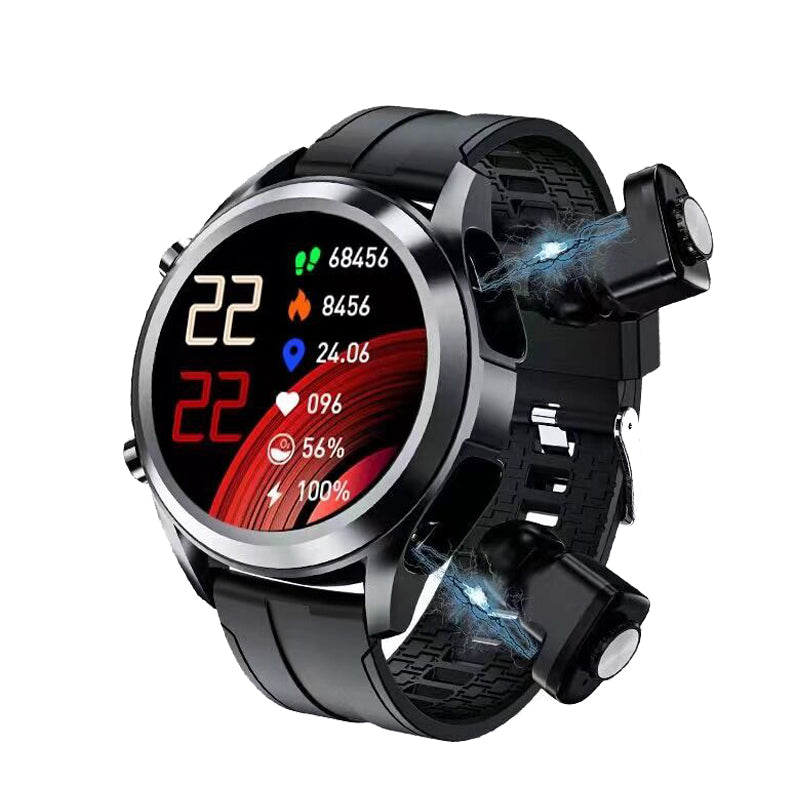 Watch 2 in 1 Bt Call Smart Watch smart Watch With Earphones 2 in 1