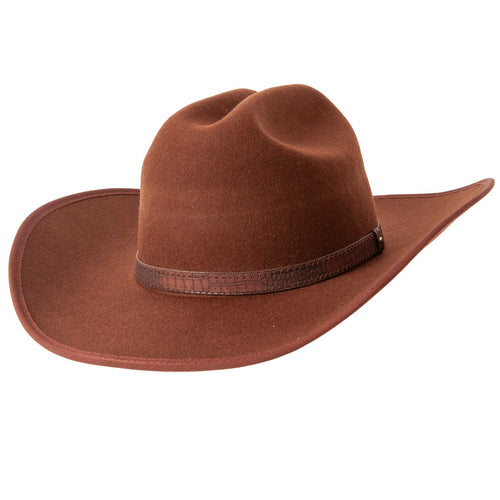 Cattleman - Mens Felt Cowboy Hat - Western Hat Band – Music-Pioneer