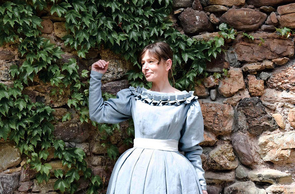 A Walk Through History: Creating My Dream Green Victorian Dress