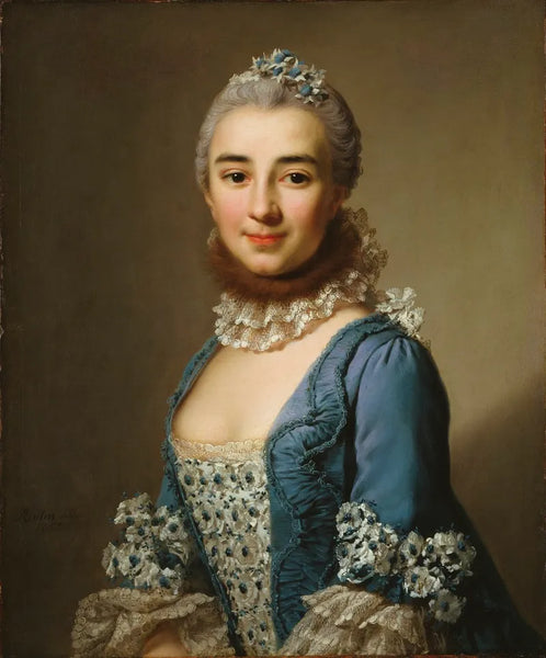 Portrait Of A Lady - Alexander Roslin (National Museum)