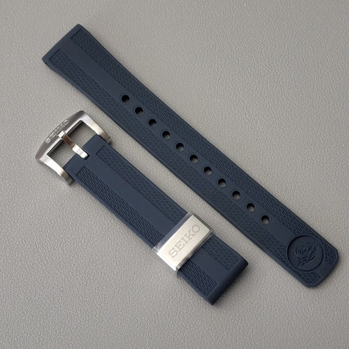 SEIKO OEM Strap SPB183 / 20mm Blue Resin –  - SEIKO MOD, Mod  Parts