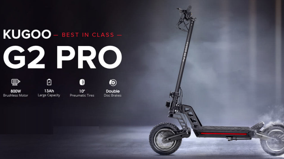 Pygmalion Het spijt me emmer KUGOO G2 Pro 800W 50KPH Folding Electric Scooter | Free Delivery – TOKi  Electric