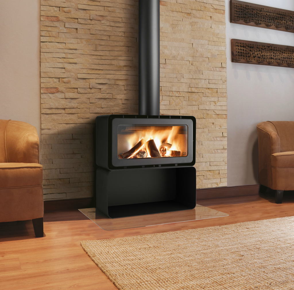 ADF Linea 85 B Freestanding Wood Heater - Wignells Heating & Cooking