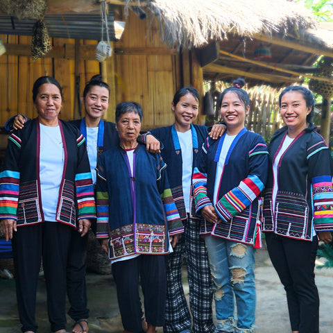 Akha Women Team - Macrame by Nicha Turndown Gifts