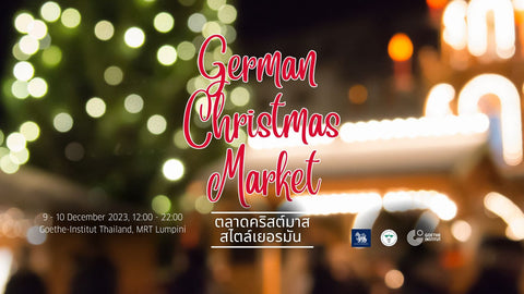 German Christmas Market 2023 - Goethe Institute - Macrame by Nicha - Christmas decorations