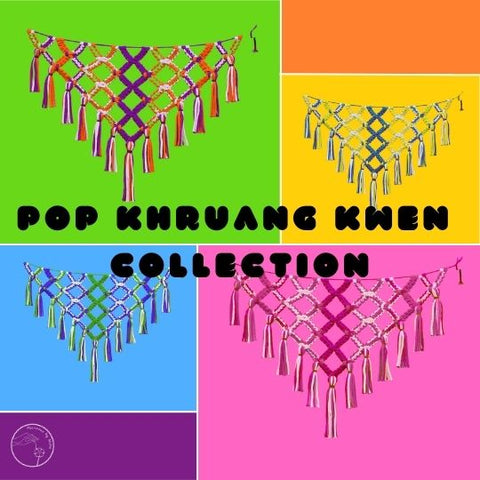 เครื่องแขวนไทย - Khruang Kwaen Macrame by Nicha - Pop collection