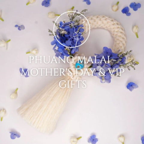 ซื้อพวงมาลัยวันแม่ที่ไหน - Macrame by Nicha - Phuang Malai - Mother's Day