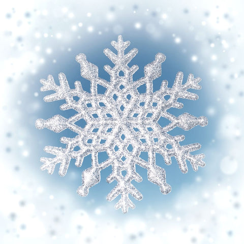 Snowy Flake -หิมะคริสต์มาส - ตกแต่งต้นคริสต์มาส - Macrame by Nicha Blog- Christmas decoration