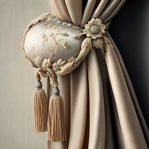 The history of curtain tie back - Macrame by Nicha online shop - Thailand