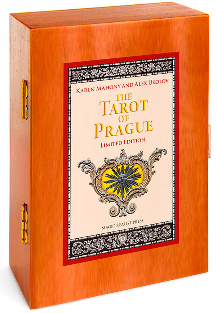 Le Tarot de Prague. Edition GRAND avec en bois. BabaBarock EU&UK