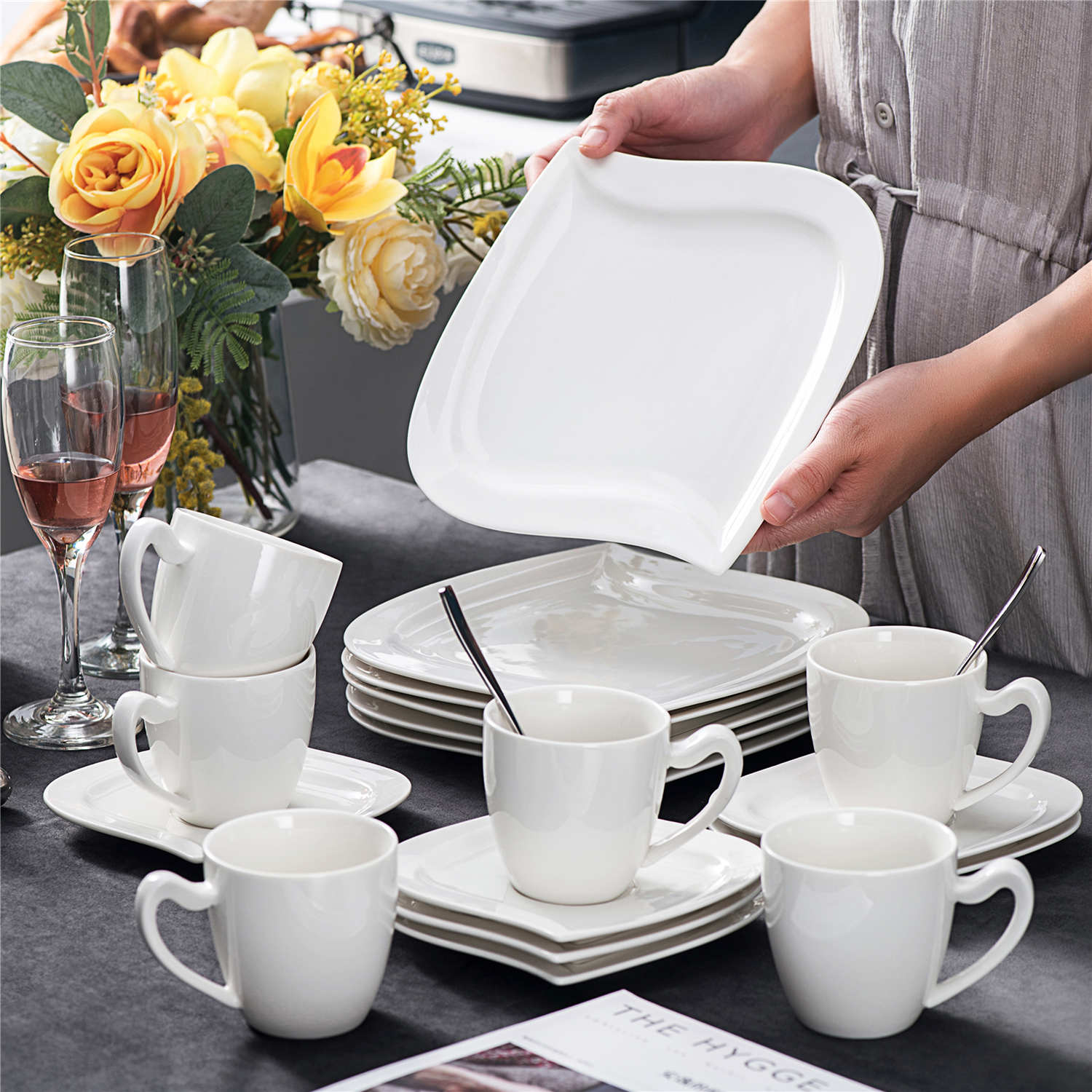 how strong is porcelain dinnerware