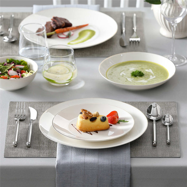 MALACASA Jera 16 Piece Bone China Dinnerware Set